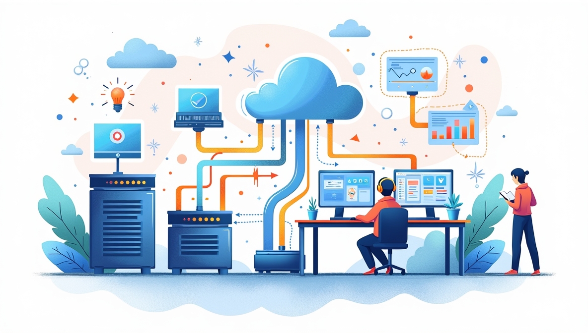 Git-centered workflow orchestrating Terraform and FluxCD